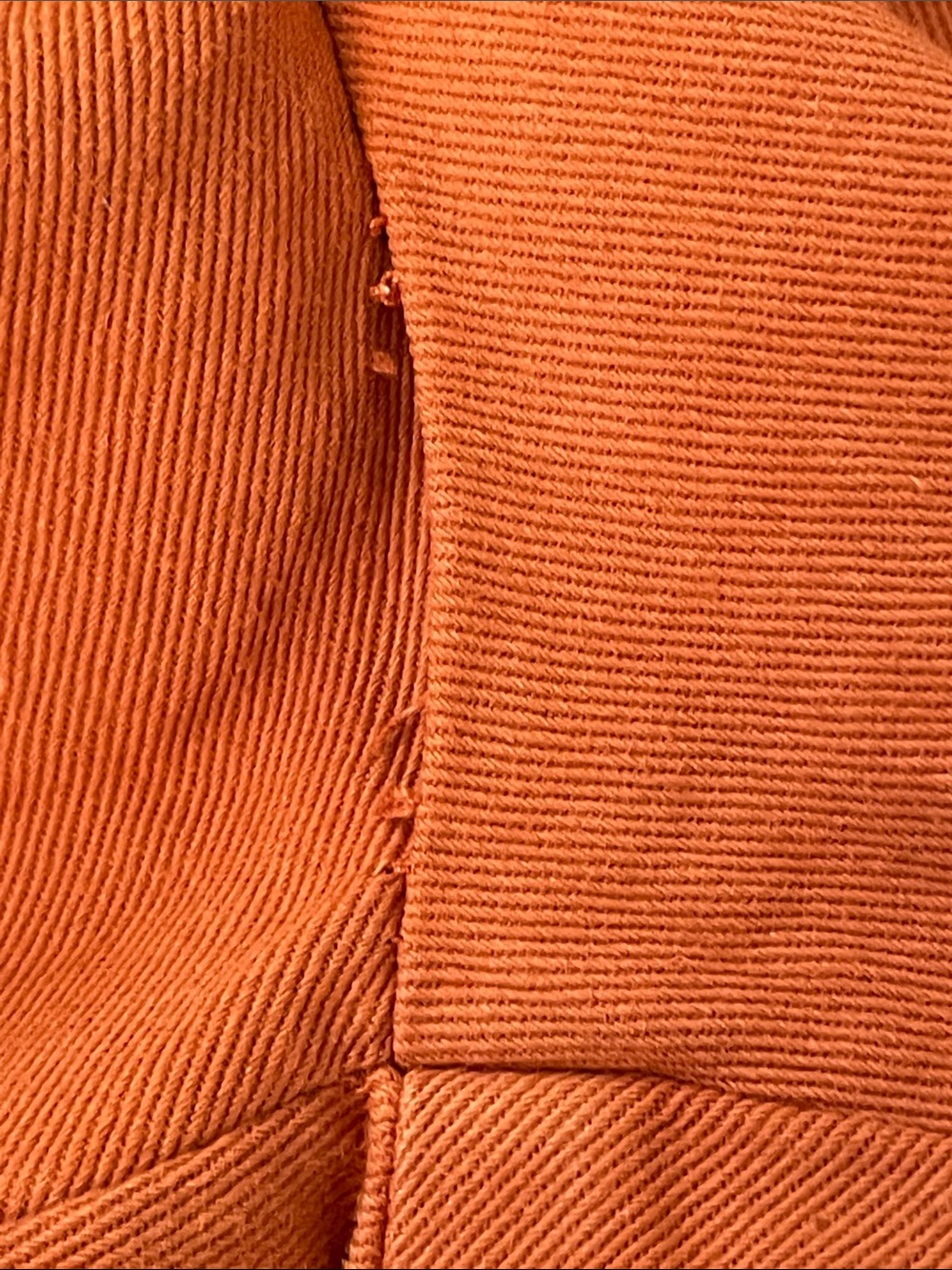 Big Bud Press Orange Elastic-Waist Trousers Shorts Size Small - Picture 7 of 8